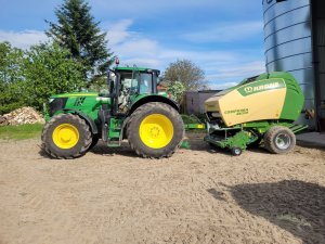 john deere + krone 