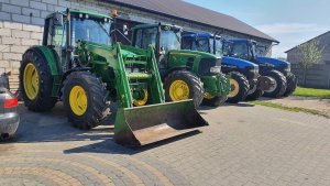 John Deere 6420,John Deere 6930,New Holland TM135, New Holland TM190