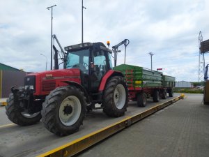 Massey Ferguson 6260 & Pronar T672 & Krone