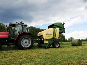 Massey Ferguson 6260 + Krone Fortima 1500 MC