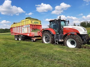 Steyr 6200 + jumbo 6610