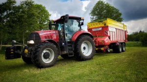 Case Puma 150 & Pottinger Europrofi Combiline 5510