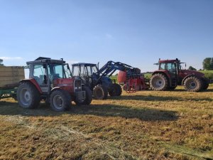 Massey Ferguson 3050, Pronar 82a i Case CS120 