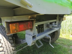 Oświetlenie w przyczepie