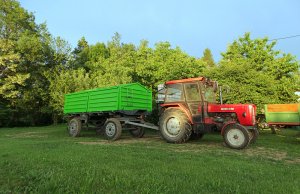 Ursus C-360 & Przyczepa dwuosiowa