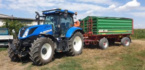 New Holland T6.125s i Metaltech DB12