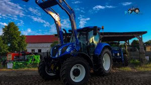 New Holland T6.160 DC, NH 755TL, Samasz KDF340