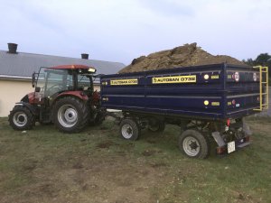 Przyczepa dwuosiowa & Case