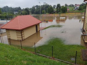 Zalany stadion