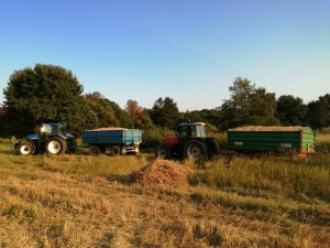 New Holland Tm 175 &  Massey Ferguson 6160