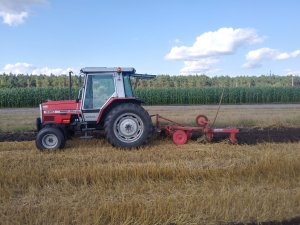 Massey Ferguson 3060 + UG 4 skiby