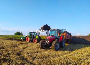 Massey Ferguson 6475 +Sodimac + Claas Ares 557 ATZ 