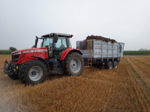 Massey Ferguson 7715S & Metal Fach N267