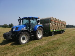 New Holland T6.120 + Pronar T026M