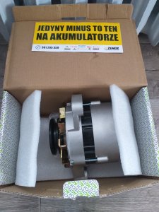 Nowy alternator do Ursusa