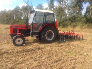 Zetor 7211+talerzowka alva 2,4. 