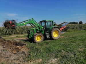 John deere 6520 & kuhn master 102