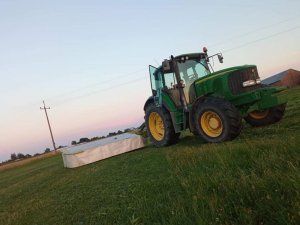 John Deere 6520 + Claas Disco 290