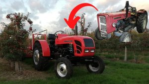 Moderacja Ursusa c360 do pracy w sadzie z platformą