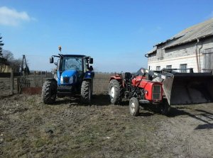 New holland t5040 i ursus C-360