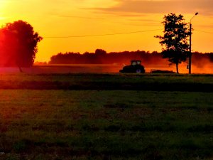 Wrześniowy zachód słońca