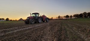 Case maxxum140 
Kverneland iXtrack T3