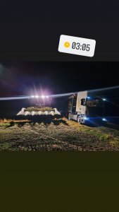 Claas Lexion 520 & Scania r420