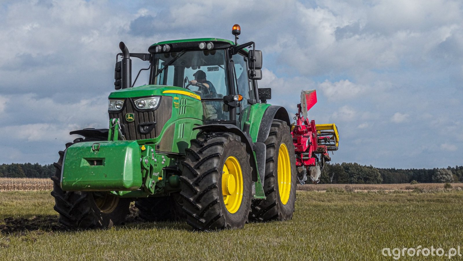 Foto Traktor John Deere 6155m 807558 Galeria Rolnicza Agrofoto 3249