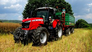 Massey Ferguson 7715S & Metaltech DB12.