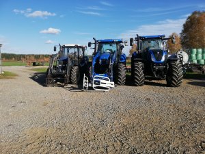 New Holland T7.165S, New Holland t6.120, Farmtrac 675 DT