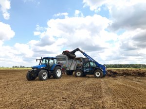 New Holland TM130 & New Holland LM7.42