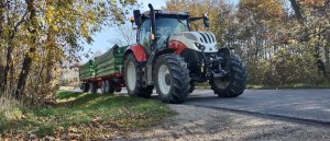 Steyr Profi 4125 + 2x Pronar