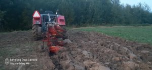 Ursus C-355 i pług obrotowy Muller