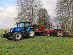 UrsusC-360 i New Holland t6.145