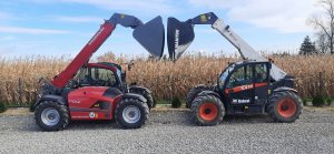 Weidemann T7042 & Bobcat TL470