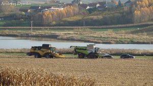 New Holland CX7.90 & Claas Lexion 7600TerraTrack