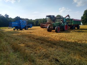 Bizon Rekord x 2 & Fendt Farmer 311LSA