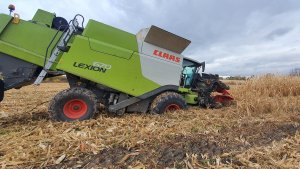 Claas Lexion 670 & Geringhoff