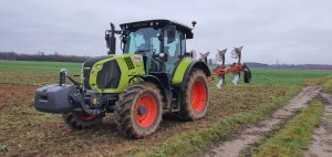 Claas Arion 510 i Kverneland ES 95