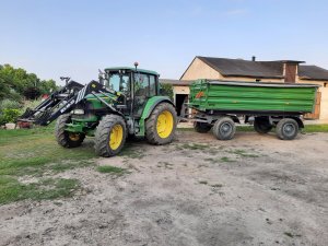 John Deere 6220 i Mailleux + D-50