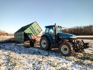 NH 8670 i podkład z pieczarek