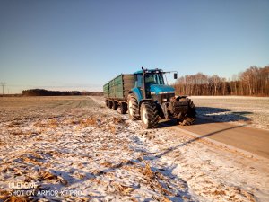 NH 8670 i podkład z pieczarek