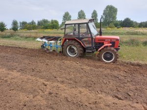 Zetor 7245, Lemken Opal 90