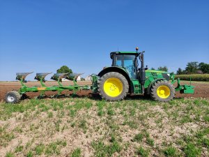 Joh deere 6130M i Cayros XMS