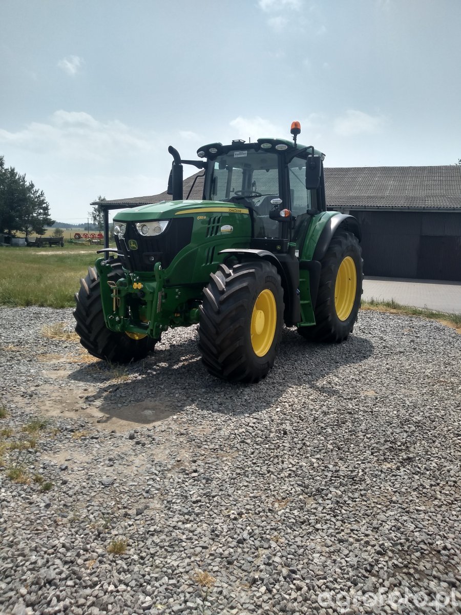 Fotografia Ciągnik John Deere 6155m 810229 Galeria Rolnicza Agrofoto 0352