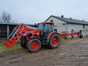 Kubota M5091 + Kverneland AB100