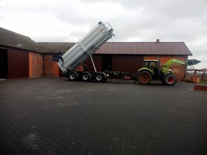 Fruehauf + Claas Arion 640