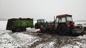 Unia Tytan 12 & John Deere 6920S & Zetor 7340