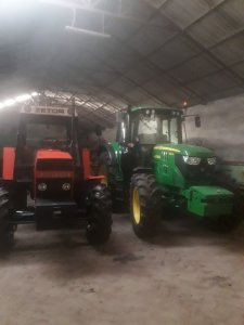 Zetor 8145 John deere 6120m