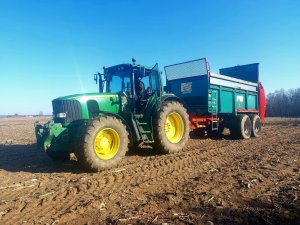 John Deere 6820 & Briri 14 UTS